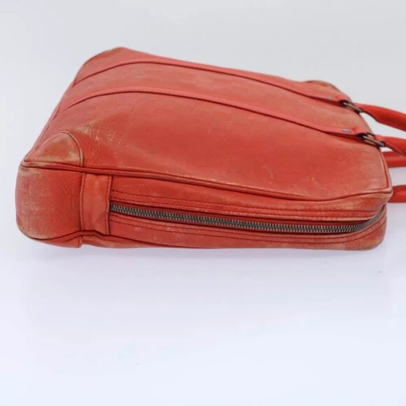 LOUIS VUITTON Damier Infini Porte Documents Voyage Bag Orange M56004 Auth 55372 - Picture 3 of 16
